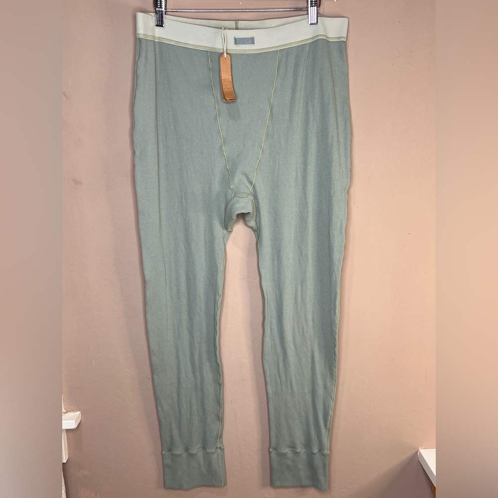SKIMS Cotton Rib Thermal Leggings Mineral 3X (fits like 2X)